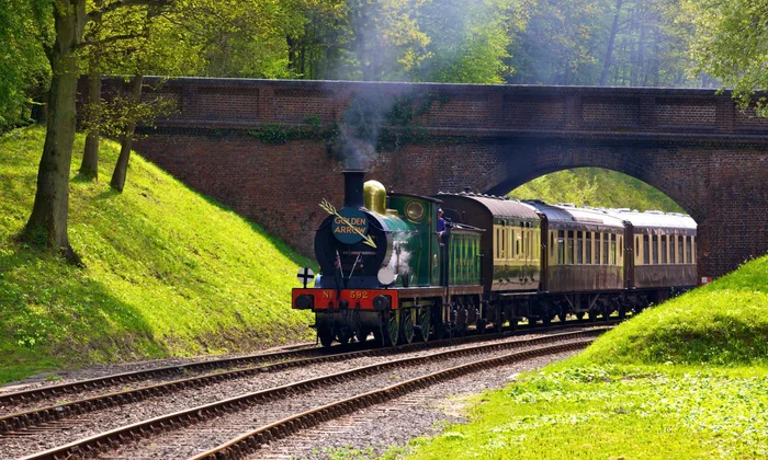 Hero image for Ride the Bluebell Railway